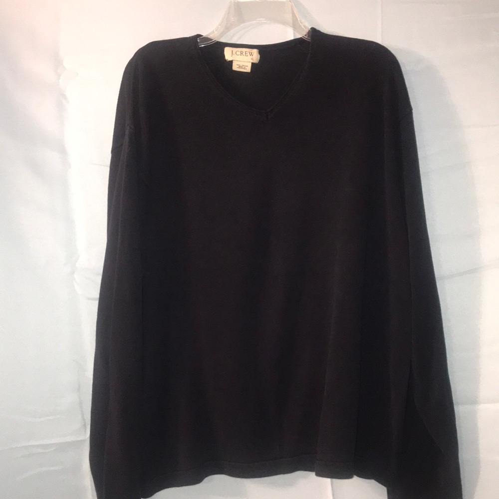 Men’s XL LS J Crews Sweater. Navy